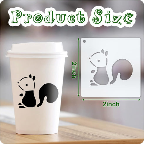 100 Pcs Stencils for Painting on Wood Reusable Stencil Crafts Drawing Templates Holiday Stencils Wall Paper Stencil Set for DIY Art Scrapbook Home...