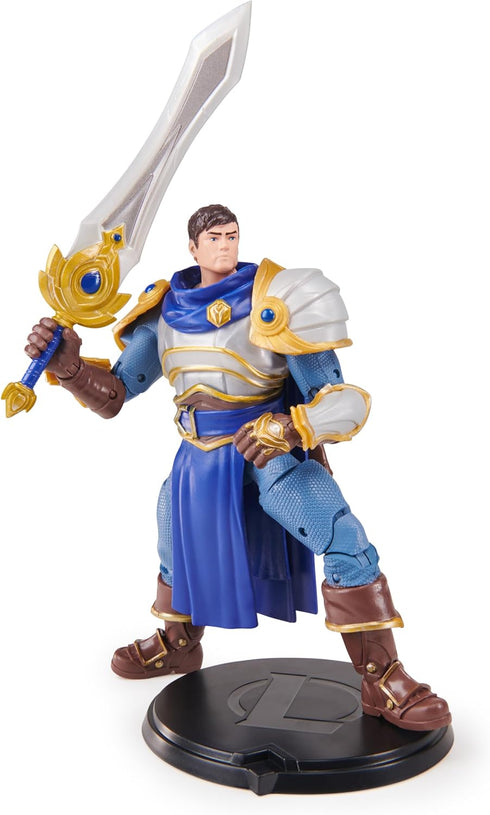 Official Garen Premium Collectible Action Figure with Base, Over 6-Inches Tall, The Champion Collection, Collector Grade, Ages 14 and Up...