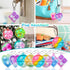 Pop Fidget Keychain, Mini Fidget Toys Bulk, Party Favors for Kids 4-8,8-12 Years Kids Goodie Girls Bag Stuffers Fidgets for Classroom Prizes Senso...