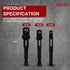 AMM Power Drill Sockets Adapter Sets,3-Piece Hex Shank Impact Driver Socket Adapter, Socket to Drill 1/4" 3/8" 1/2" Adapter...