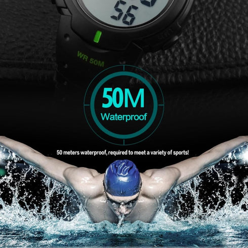 Mens Digital Sports Watch LED Screen Large Face Military Watches for Men Waterproof Casual Luminous Stopwatch Alarm Simple Army Watch...