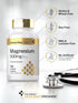 Doctor's Way Magnesium Supplement 500mg | 100 Coated Caplets | Magnesium Oxide | Vegetarian, Non-GMO, Gluten Free...