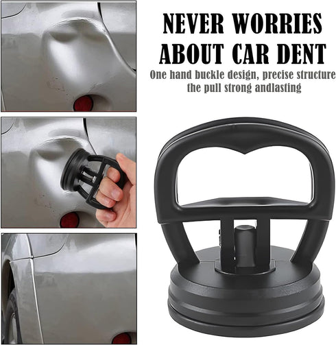 2 Pcs Car Dent Puller Removal Tools Kit, Powerful Puller for Window Handle, Refrigerator Dryer Door Handle Mirror Mobile Phone Tablet Disassembly ...