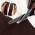 2 pcs Pinking Shears Scissors for Fabric, DaKuan 2 Models Fabric Scissors, Zig Zag Scissors, for Crafting, Paper Cutting, Fabric, Leather Material...