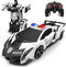 BLUEJAY Transform Rc Cars for Boys 4-7 8-12, 2.4Ghz 1:18 Scale Remote Control Car Transforming Robot, One-Button Deformation 360° Rotation and Dri...
