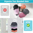 Hat Rack for Wall,1 Pack Hat Organizer for Baseball Caps,Hat Holder Storage Organizer,Hat Hanger Strong Adhesive/Wall Drilled for Door,Bedroom,Clo...