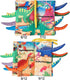 Baby Plush Cloth Book Toy ,Soft Crinkle Books for Babies, Non Toxic Fabric Touch and Feel Crinkle Cloth Books Early Educational Stimulation Toys f...
