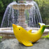 Lhocm Cute Banana Dolphin Home Decor Garden Statues, Funny Dolphin Ornaments Handmade Garden Gnomes for Garden, Home, Living Room, Office, Pool De...