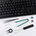 Keycap Remover Tools Kit, 5PCS Keycap Switch Puller Keyboard Cleaning Tools Switch Puller with Keycap Tweezers for Mechanical Keyboard DIY...