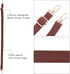 PandaHall DIY PU Leather Bag Knitting Set, Leather Bag Bottom/26” Shoulder Strap/Bag Twist Lock/Flap Cover/Bag Buckles for Crochet Handbag Tote Sh...