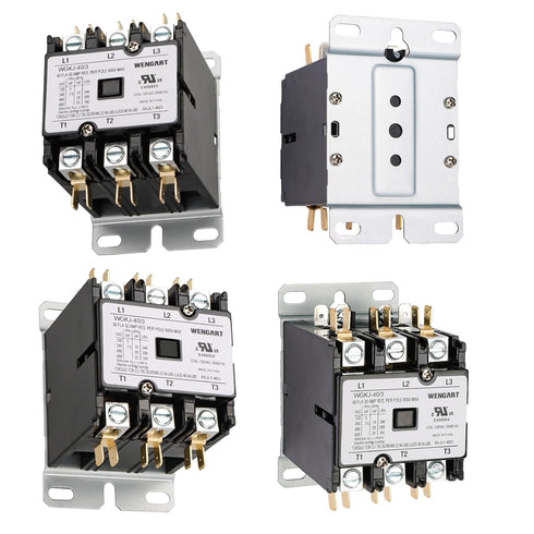 HVAC Contactor,120VAC Control compressor and Fan Motor,Safe and Reliable,Efficient and Energy-saving,Long Service Life (3Pole_40Amp)...