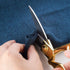 8.5 '' Gold Stainless Steel Sharp Tailor Scissors Professional Household Scissors Craft Scissors Fabric Scissors Heavy Duty Cutting Sewing, Crafts...