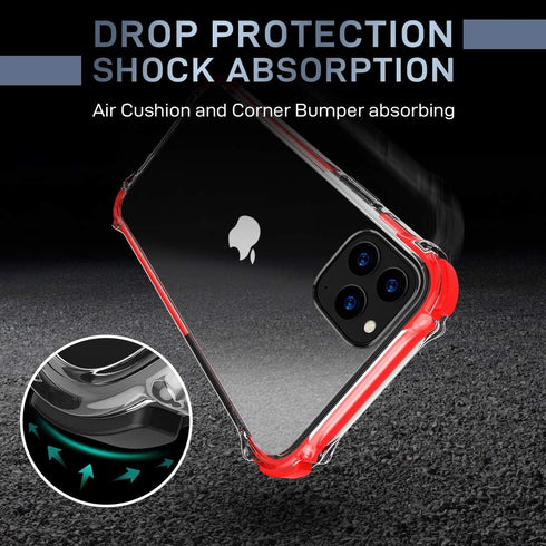MATEPROX Compatible with iPhone 11 Pro Max Case Clear Heavy Duty Protective Crystal Back Cover with Shockproof Bumper Case for iPhone 11 Pro Max 6...