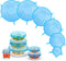 Silicone Stretch Lids, Zero Waste Reusable Silicon Container Lid Covers for Leftover Food Fruit Bowls Pots Cups Jars Dishes (6PCS, Blue)...