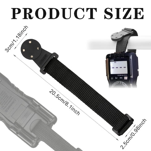 Multimeter Magnetic Hanging Strap,Multifunctional Magnetic Strap Kit for Fluke Digital Multimeter,1 Straps, 1 Magnetic Hanger,Magnetic Hanger for ...