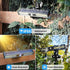 Solar Wall Lights Outdoor,Waterproof Solar Street lamp Dusk to Dawn, Clip Lamp Wall Hanging Solar Light for Home Outdoor Garden (1 Pack)...