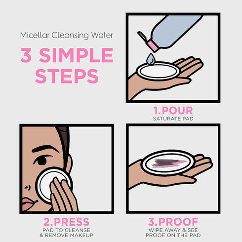 Garnier Micellar Water, Hydrating Facial Cleanser & Makeup Remover, Suitable for Sensitive Skin, Vegan, Cruelty Free, 13.5 Fl Oz (400mL), 2 Count...