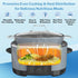 Steam and Roast Rack Compatible with Ninja Foodi Possible Cooker Pro 8.5 Qt MC1000, MC1001, MC1010 Series Slow Cooker Crock Pot- 304 Stainless Ste...