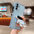 phylla Samsung Galaxy A13 5g 6.5" Phone Case Luxury Gold Plated Cute Astronaut Stand Holder Case with Camera Protection Cute Love Heart Side Small...