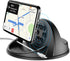 ANNSKIN Wireless Car Charger Mount 15W Fast Charging Phone Holder Silicone Anti-Slip Phone Stand Compatible with Smart Phones iPhone Samsung GPS D...