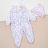 2Pcs Medylove Reborn Baby Dolls Girls Clothes 16-18 inch Newborn Reborn Doll Pink Outfit 17 inch Doll Printed Baby jumpsuit...