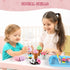 Play Food Sets for Kids Kitchen - Kitchen Accessories for Kids - Toy Food - Pretend Play Plastic Desserts Cake Ice Cream and Donuts - Educational ...