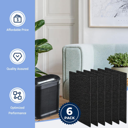 TOMORAL Prefilter A for Honeywell HPA300 Air Purifier pre filter replacement. Perfect fit HPA300 HA/HPA300 HPA304 HPA3300 HPA5300 and HPA8350 seri...