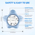 Bath Thermometer Baby Safety,Bath Water Thermometer with Backlight Display,Infant Bathtub Floating Toy,Bath for Baby Kids,Toddler,New Born Bath Es...