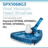 ANTOBLE 3Pcs SPX1068G3 Brush Replacement for Hayward Pool Vacuum Cleaner Heads, Pool Vacuum Head Parts...