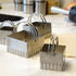 RSVP International Endurance Biscuit Cutters, Rippled Square Set of 4, Stainless...