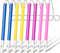 8 Pack Slide Whistle Kids Slide Instrument Plastic Slide Whistle Party Birthday Favors Musical Games Educational Party Welcome Back to School Part...