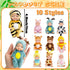 10 Pcs Mini Baby Dolls,4 inch Lifelike Realistic Baby Dolls with Animal Clothes,Cute Small Baby Doll for Girls Kids Easter Basket Valentine Birthd...