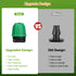 1/4 Inch Drip Irrigation Fittings, Lock Barbed End Caps for ¼ in. Tubing, 30 Pieces Barbed End Plugs Drip Parts Locked End Cap Connectors, Drip Li...