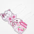 ANGOLIO Car Air Freshener Kawaii Incense Chips Scented Ornament Car Rearview Mirror Pendant 4 Styles and Scents Of Bubble Tea Strawberry Milk Saku...