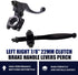 Left Right 7/8" 22mm Clutch Brake Handle Levers Perch Compatible with Honda XR80 XR100 CRF70 CRF80 CRF100 Pit Dirt Motor Bike Motocross...