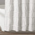 Lush Decor, 72" x 72", White Nova Ruffle Shower Curtain...