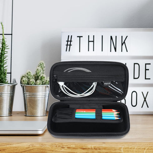 MOSISO EVA Hard Carrying Case Compatible with Texas Instruments TI-84/TI-83 Plus CE TI-85 TI-89 Graphing Calculator & Compatible with Casio fx-986...