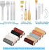 Cridoz 35 Pcs Leather Pouch Kit with Hole Punch, Sewing Tools, Waxed Thread and Large-Eye Stitching Needles for Beginner Crafting Projects...