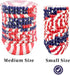 qiqee Cupcake Liners Muffin Liners for 300-Count 6 U.S.A Design No Smell, Food Grade Baking Cups Paper(Small Size)...