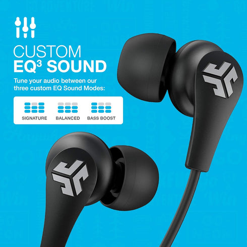 JLab JBuds Pro Bluetooth Wireless Signature Earbuds, Titanium 10mm Drivers, 10-Hour Battery Life, Music Controls, Noise Isolation, Bluetooth 4.1 E...