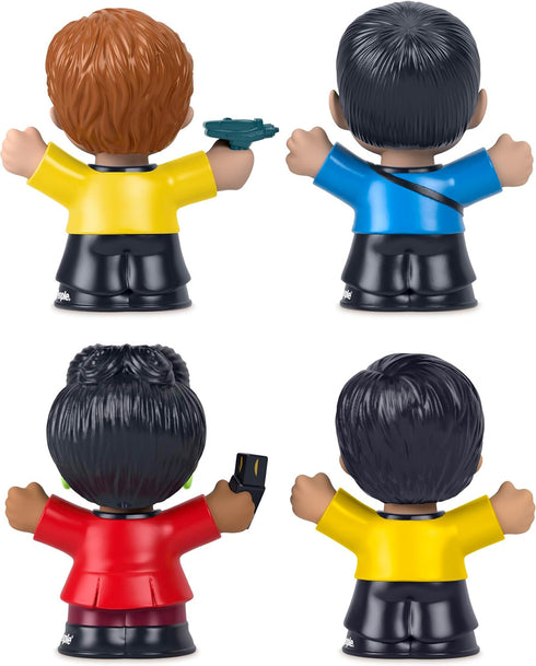 Little People Collector Star Trek TV Series Special Edition Set for Adults & Fans, 4 Figures in Display Box...