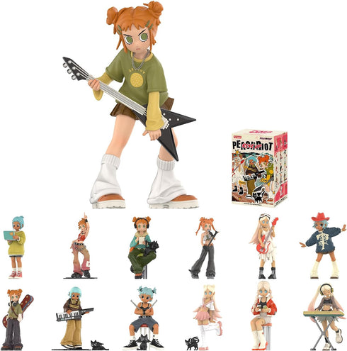 POP MART Peach Riot Rise Up Series Figures, Peach Riot Blind Box Figures, Random Design Action Figures Collectible Toys Home Decorations, Holiday ...
