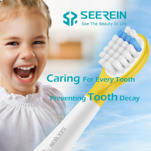 Kids Toothbrush Replacement Head Compatible with Philips Sonicare Kids Replacement Heads, Fit Philips Sonicare Toothbrushes for Children Boy Gril ...