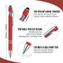 Ballpoint Pens with Stylus Tip, Soft Touch Click Stylus Pen, 2 in 1 Retractable Metal Stylus Pens, Black Ink, for Birthday Anniversaries Graduatio...