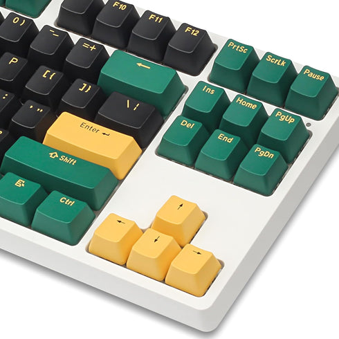 Happy Balls Keycaps Doubleshot PBT Keycap Set Custom OEM Profile Cherry MX Keyset for 61 63 64 66 68 84 87 96 100 104 108 MX Switches Mechanical K...