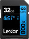 Lexar Blue Series SDHC Memory Card, UHS-I U1 Class 10, 32 GB...