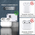 Lopnord for AirPod Pro Case Cover (2023/2022/2019) with Cleaner kit, Automatic Lock Shockproof Case Compatible with AirPods Pro 2nd Generation/1st...