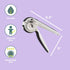 Chef'n EzSqueeze One-Handed Can Opener (Black and Meringue)...