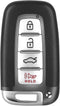 Key Fob Fit for Hyundai 2012-2013 Elantra, 2011-2014 Sonata, Azera, 2009-2014 Genesis Smart Remote Compatible with Kia 2011-2013 Optima, 2011-2013...