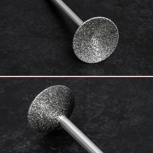 Stone Carving Set Diamond Burr Bits Compatible with Dremel, 13PCS Polishing Kits Rotary Tools Accessories with 2.35mm 3mm Shank Bowl Shape for Car...